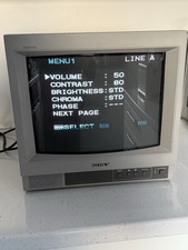 Sony Trinitron SSM-14N5A- 14″  CRT Retro Gaming Professional Video Monitor PVM