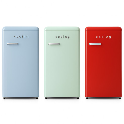Cooing retro mini fridge - retro,