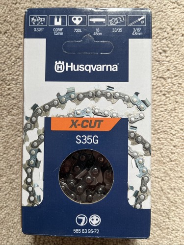 Husqvarna cut s35g chainsaw - x-cut,