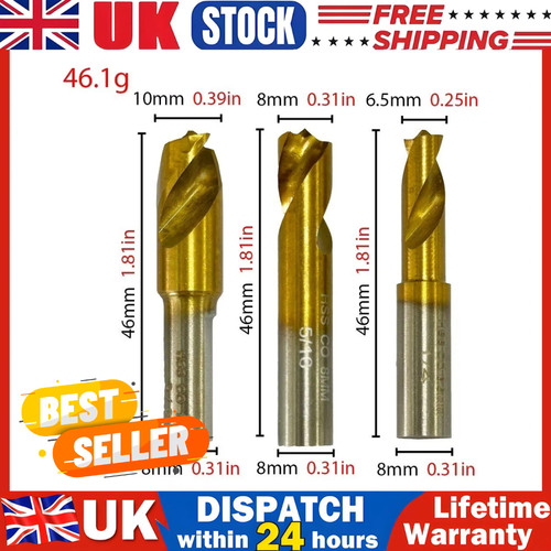 3pcs spot weld - 3pcs, drill