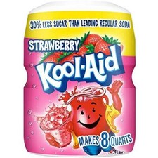 Kool Aid Strawberry Drink Mix 538g