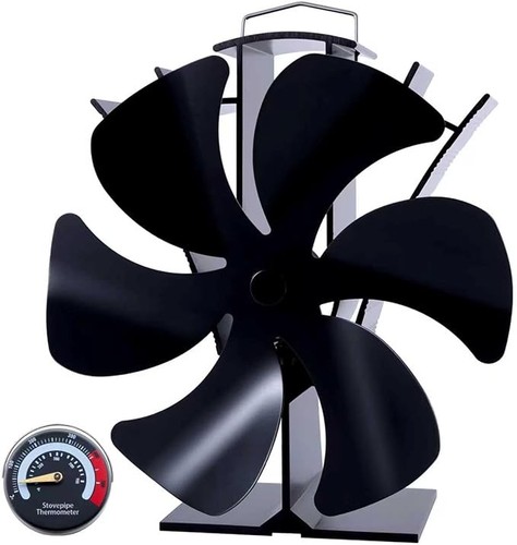 Tomersun log burner stove - burner, fan