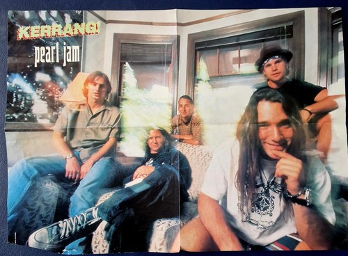 Pearl jam rare kerrang - pearl,