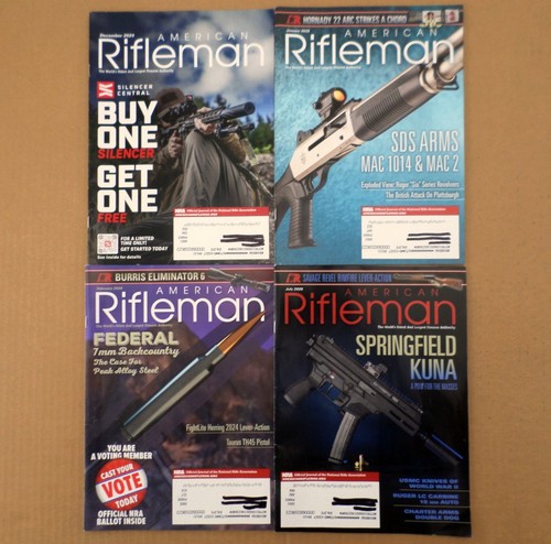 Lot american rifleman - lot, 4
