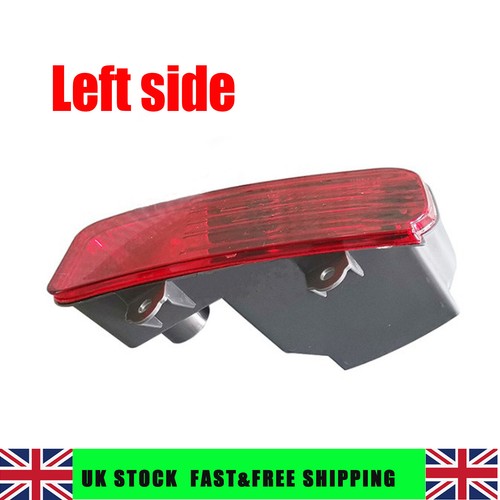 Left red lens - lens, bumper