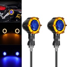 2x Motorcycle Parts LED Turn