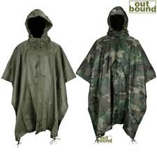 Waterproof Poncho Army