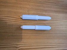 White Plastic Toilet Paper