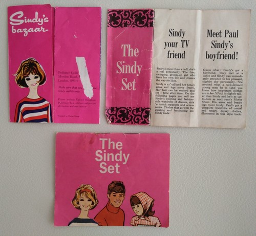 1960s set sindy - set, of