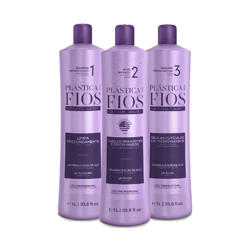 Plastica dos fios keratin hair - dos,