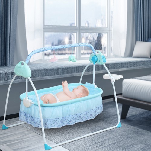Electric kid baby crib cradle - baby,