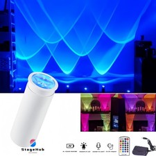 Mini Dj DMX Light Wireless Battery Chroma Cannon 15W RGBWAUV LED Effect Uplight