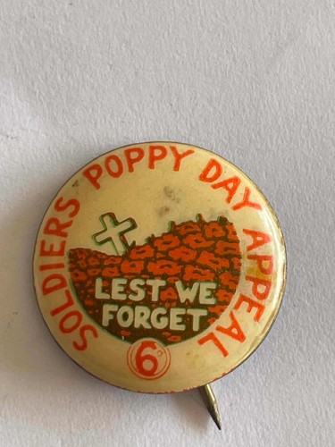 Vintage soldiers poppy day - vintage,