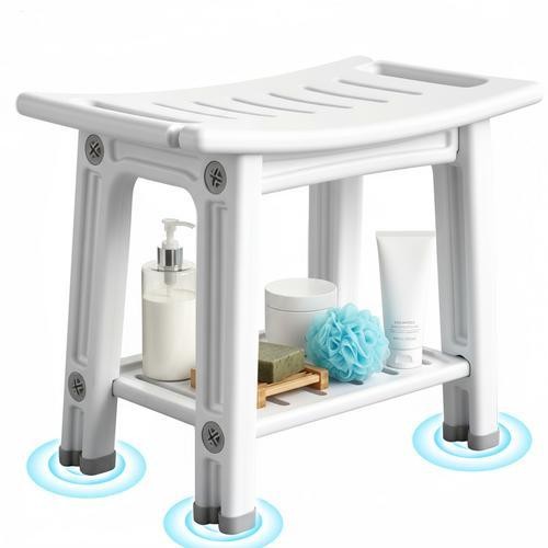 Corner shower stool - corner,