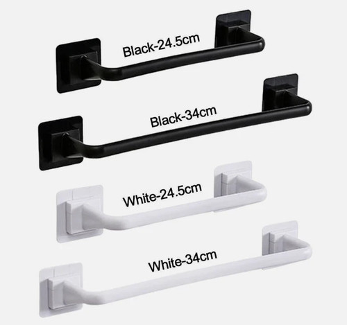 Self adhesive towel - rod,