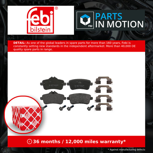 Brake pads set fits mercedes - brake,
