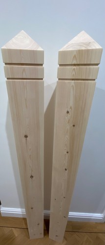 Pair custom redwood - custom, 4x4