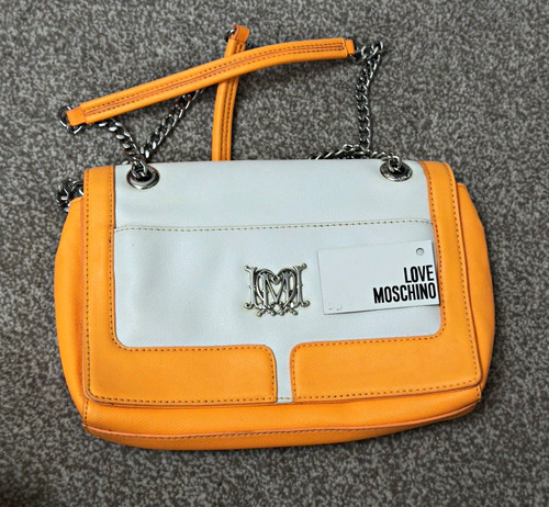 Moschino love orange white - love, orange/white