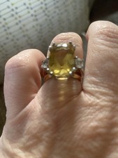 Golden Yellow Fluorite & Topaz