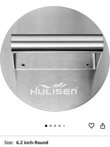 Burger press inches non - press,