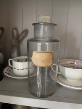 Vintage Glass Apothecary Jar