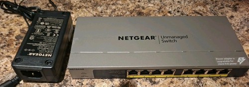 Netgear gs108lp port - 8, poe