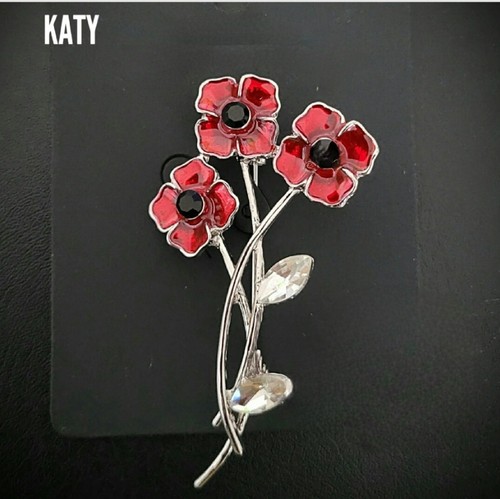 Crystal flower red bouquet - 3,