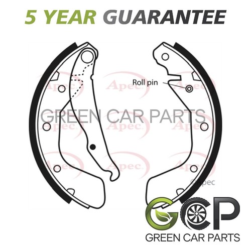 Brake shoes set - brake, rear