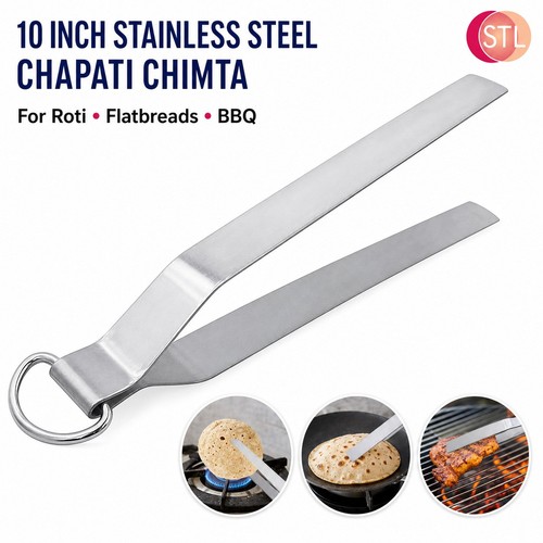 Stainless steel chapati - stainless, chimta