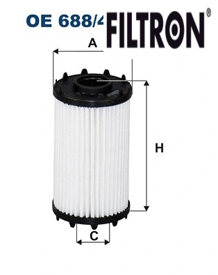 Oil filter 688 - oe, 688/4