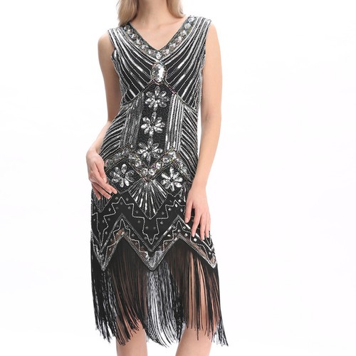 1920s vintage bead - , dress