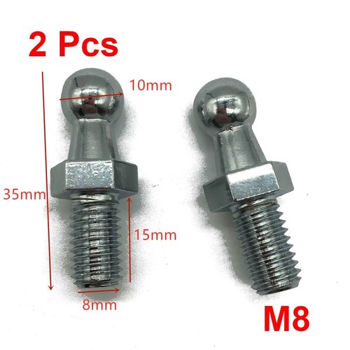 8mm ball stud bolt - 8mm, gas