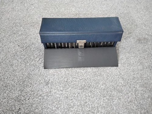 Vintage cassette tape case - cassette,