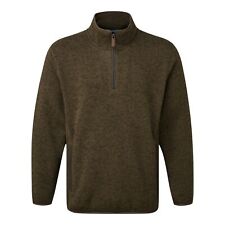 Fort Easton Pullover Jumper Sweater Fleece Olive Country Hunting Shooting
