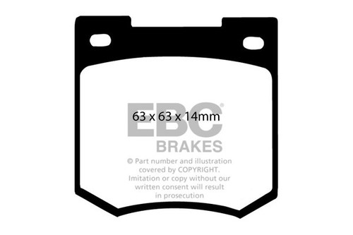 Ebc yellowstuff front - ebc, brake