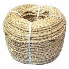 10mm Natural Sisal Rope x 30