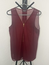 Internacional Burgundy Sheer