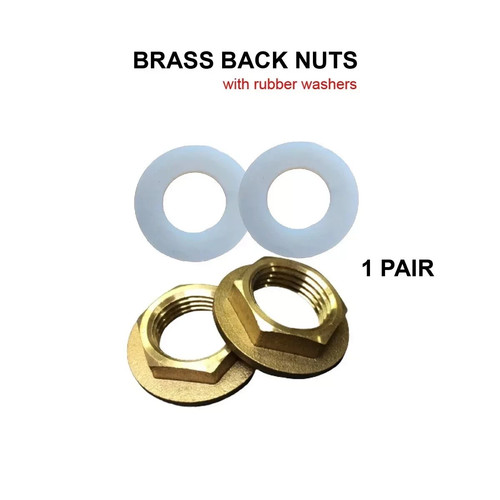 Brass back nuts for - back,