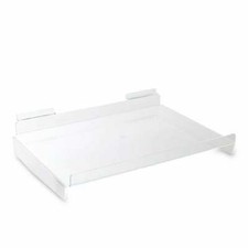 Clear Acrylic Slatwall Shelf