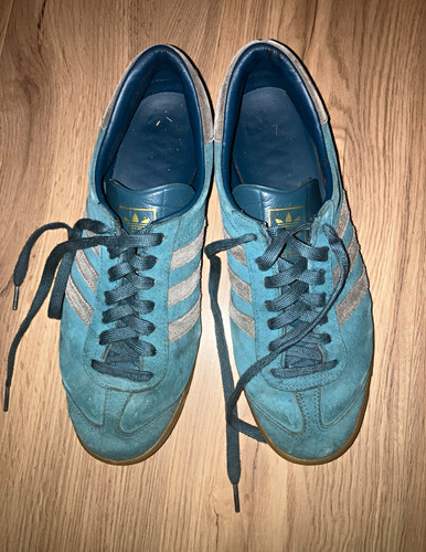 Adidas hamburg blue suede - adidas, low