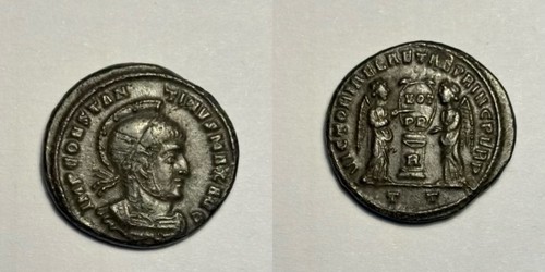Constantinus bronze follis - constantinus,