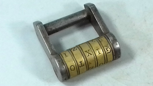 Antique combination lock 5 - combination,