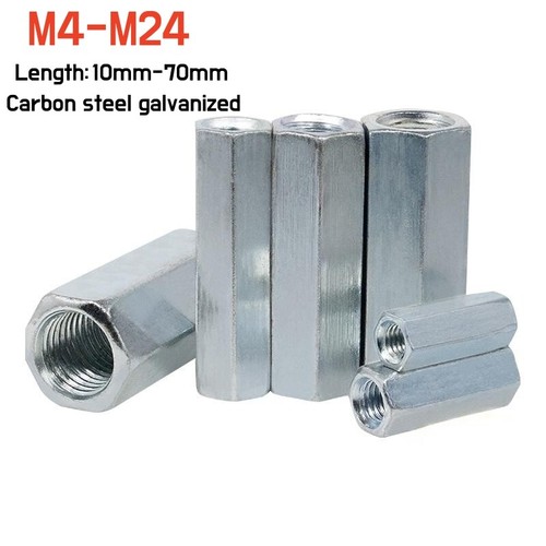 Coupling nut zinc - coupling,