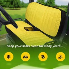 LP66449 Oxford Fabric UTV Bench Seat Cover Kit with Snap Closure Waterproof for