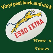 Esso Extra lion Oil Vinyl