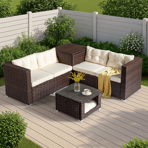 Rattan garden furniture - furniture, set