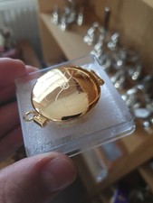 Small Brass pyx Come Holy