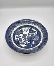 churchill willow pattern bowls