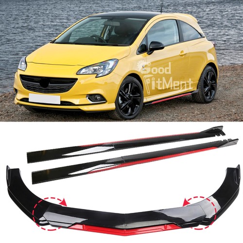 Gloss front bumper lip spoiler - gloss,