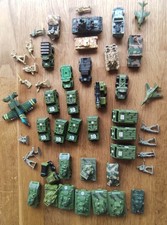 Like micro machines Charm Max/ Mini Army vehicle Bundle Vintage - Job Lot